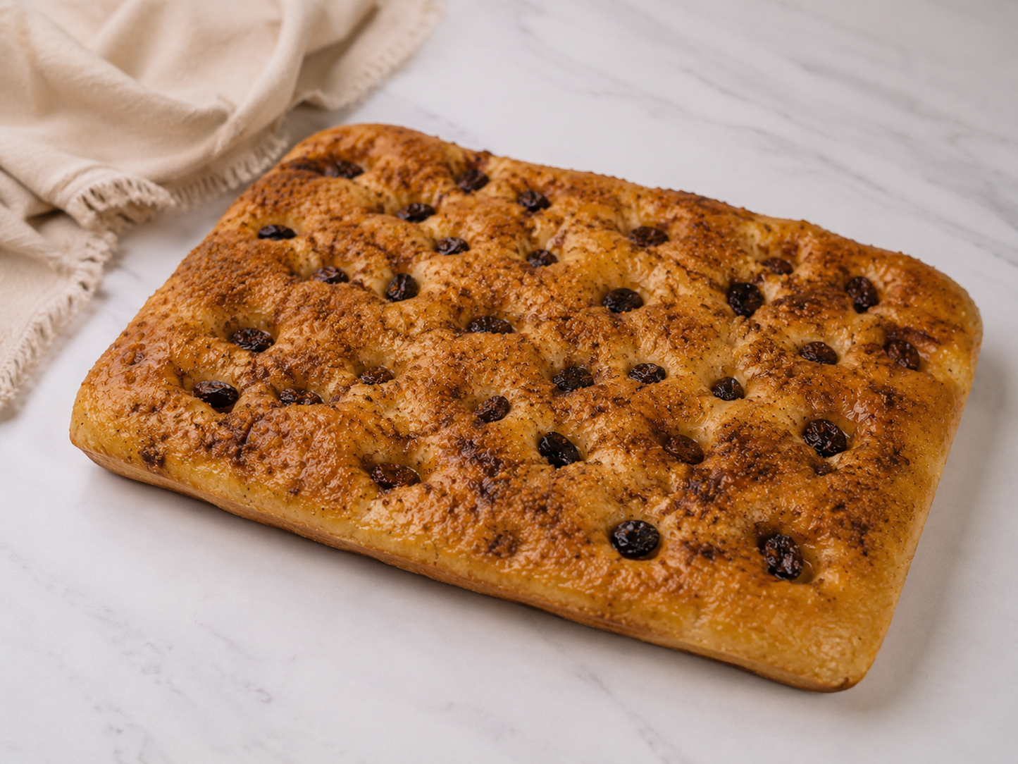 Foccacia de Massa-mãe Doce